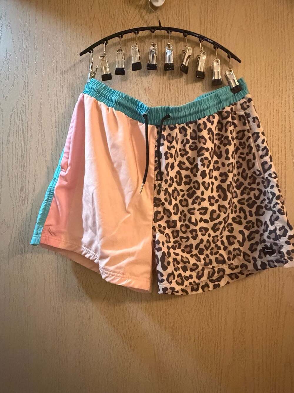 Leopard shorts